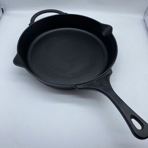 Pioneer Woman Butterfly Cast Iron Skillet Fry Pan 12" Double Pour Spout Assist